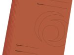 herlitz Schnellhefter DIN A4 Stabiler Manila-Karton orange