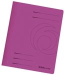 herlitz Schnellhefter DIN A4 Stabiler Manila-Karton pink