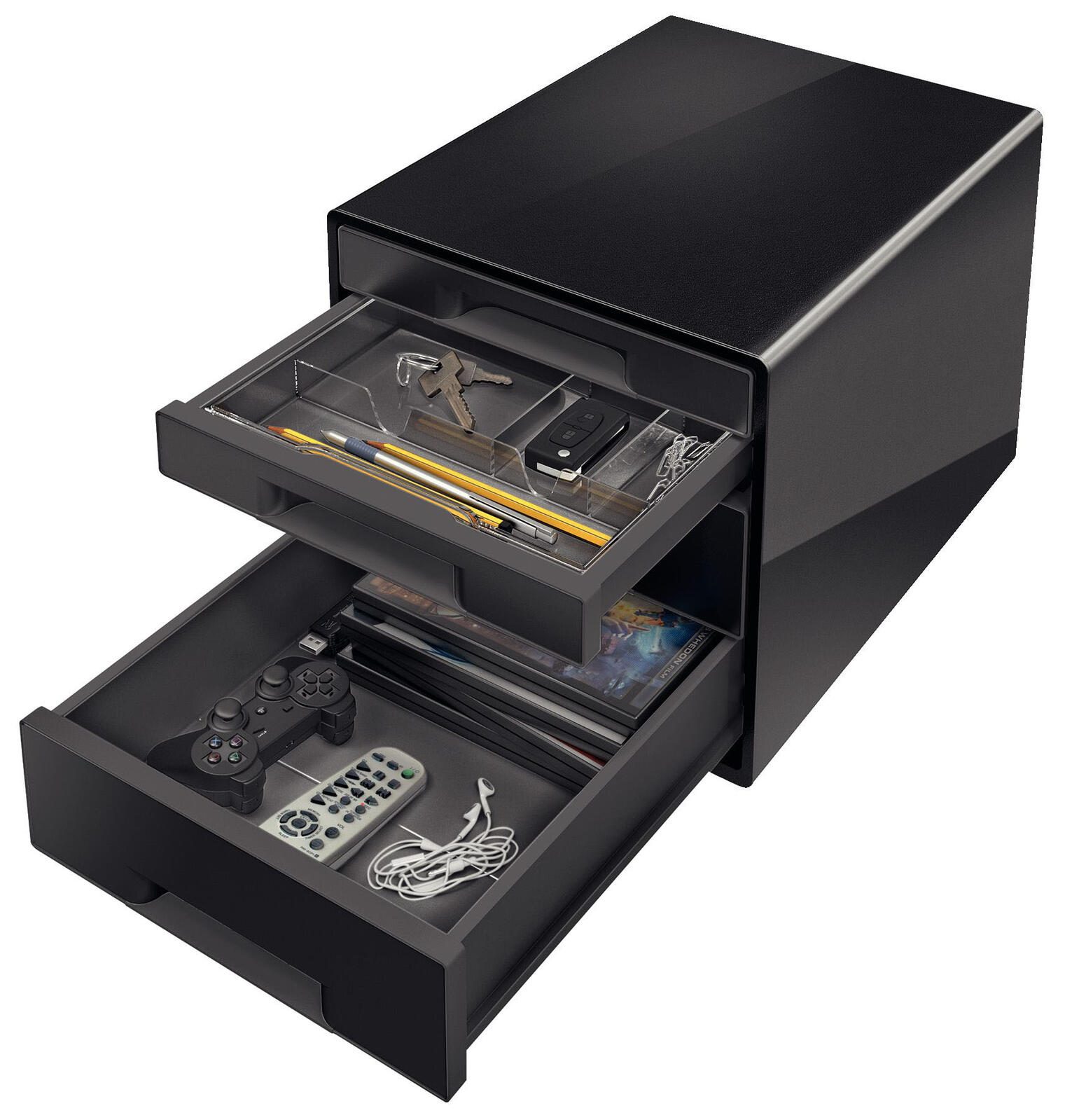 LEITZ Schubladenbox 52521095  DIN A4 28,7 x 36,3 x 27,0 cm