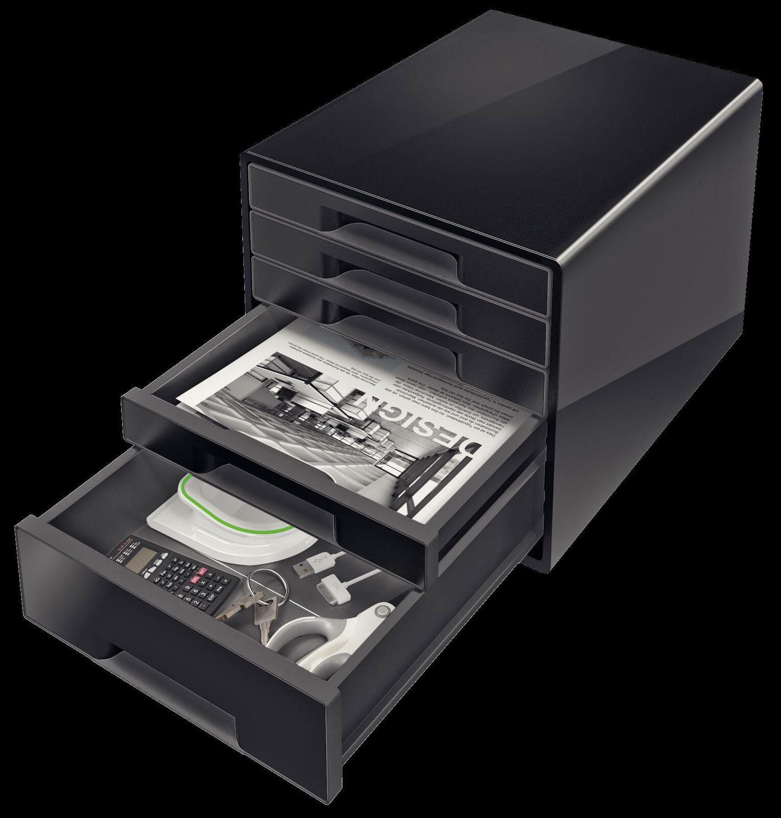 LEITZ Schubladenbox 52531095  DIN A4 28,7 x 36,3 x 27,0 cm