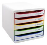 Exacompta Schubladenbox 309913D DIN A4 27,8 x 34,7 x 27,1 cm