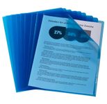 LEITZ Sichthüllen DIN A4 blau