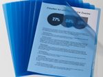 LEITZ Sichthüllen DIN A4 blau