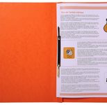 Exacompta Schnellhefter DIN A4 Colorspankarton 5x grün, rot, blau, orange, gelb