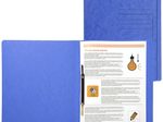 Exacompta Schnellhefter DIN A4 Colorspankarton blau