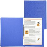 Exacompta Schnellhefter DIN A4 Colorspankarton blau