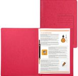 Exacompta Schnellhefter DIN A4 Colorspankarton rot