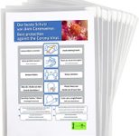 tarifold Sichthüllen DIN A4 überbreit transparent