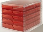 styro Schubladenbox 275-8430.22224  DIN C4 27,0 x 34,0 x 25,5 cm