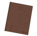 herlitz Schnellhefter DIN A4 Stabiler Manila-Karton braun