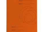 herlitz Schnellhefter DIN A4 Karton orange