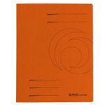 herlitz Schnellhefter DIN A4 Karton orange