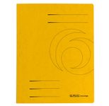 herlitz Schnellhefter DIN A4 Karton gelb