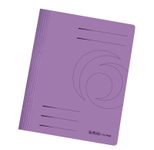 herlitz Schnellhefter DIN A4 Stabiler Manila-Karton violett