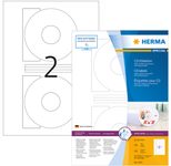 HERMA CD-Etiketten CD-Etik. Ø 116 mm 4471 weiß