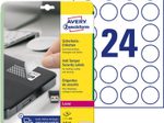 AVERY Zweckform Sicherheitsetiketten 40,0 x 40,0 mm