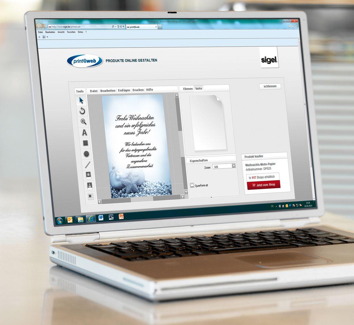SIGEL Weihnachtsbriefpapier DIN A4 90 g/m²