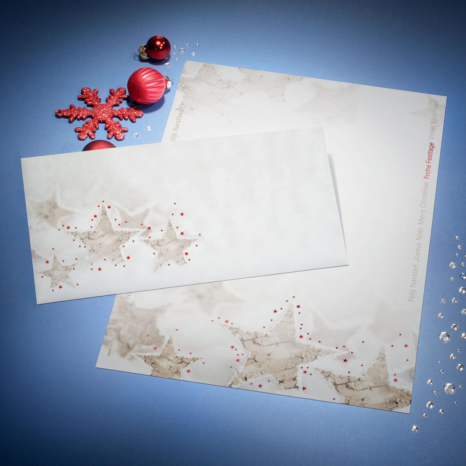 SIGEL Weihnachtsbriefpapier DIN A4 90 g/m²