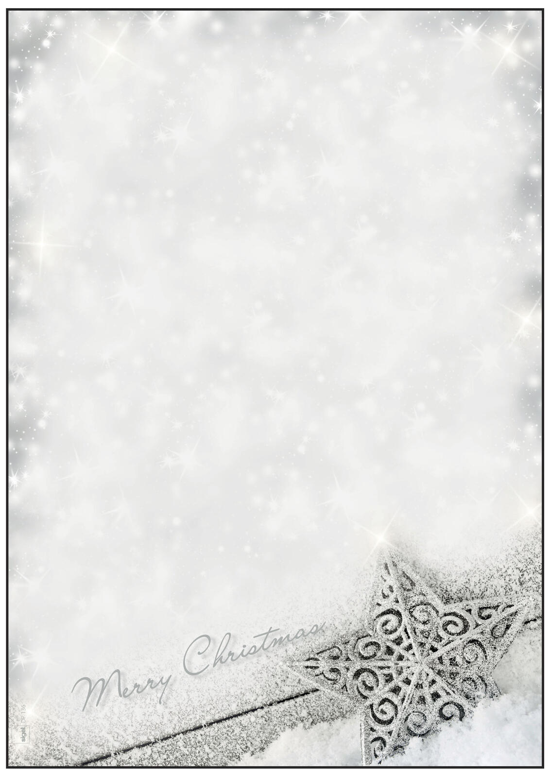 SIGEL Weihnachtsbriefpapier DIN A4 90 g/m²