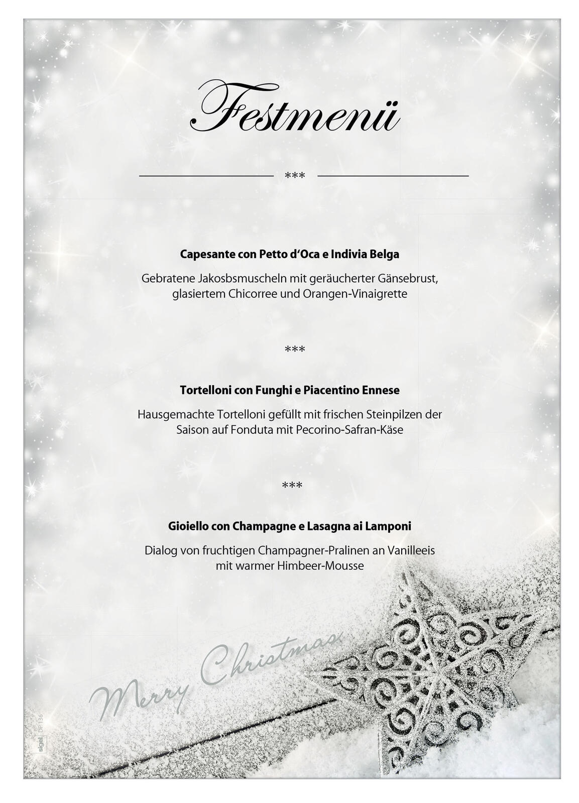 SIGEL Weihnachtsbriefpapier DIN A4 90 g/m²