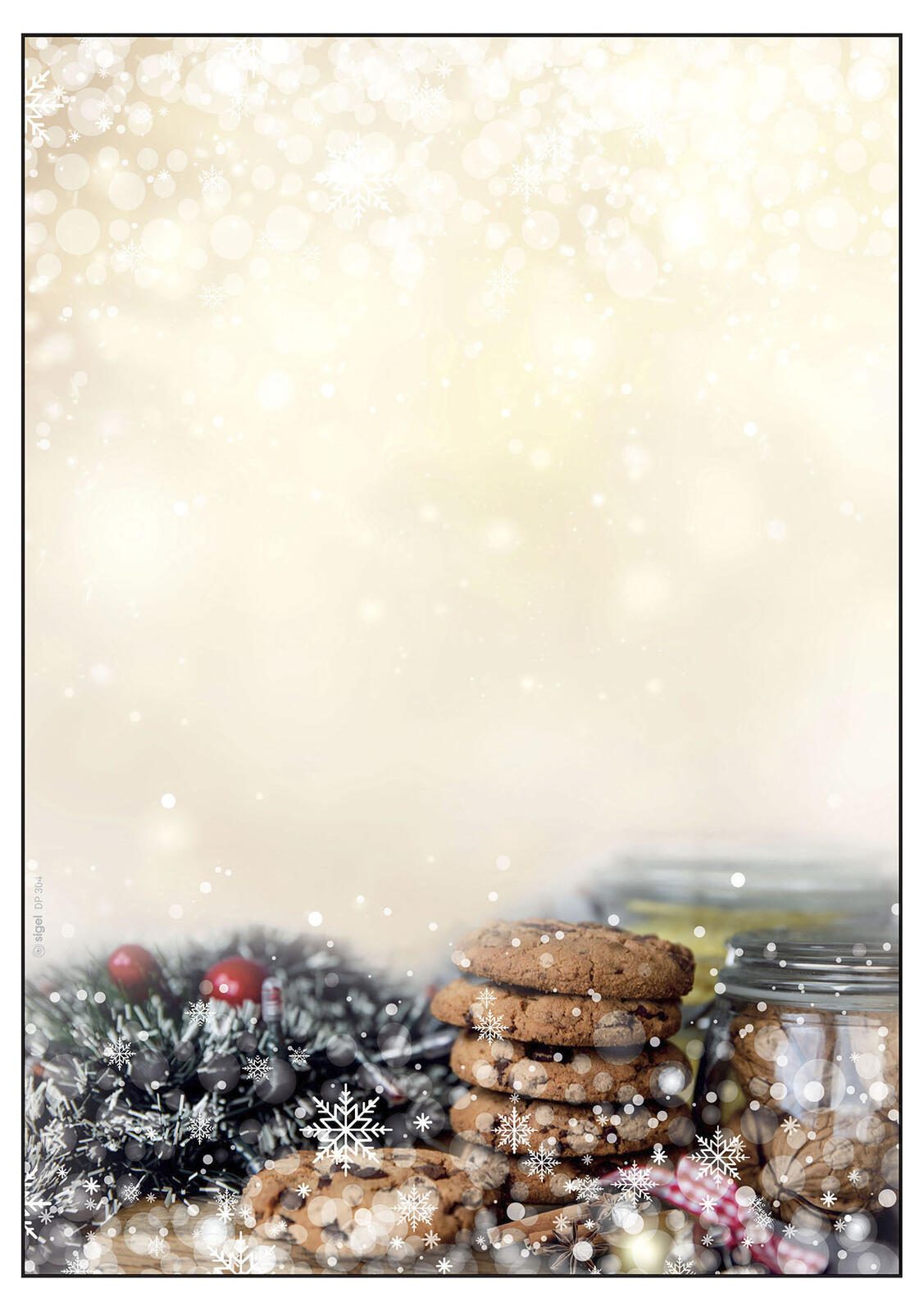 SIGEL Weihnachtsbriefpapier DIN A4 90 g/m²