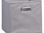Zeller Aufbewahrungsbox 30,0 l - 32,0 x 32,0 x 32,0 cm grau