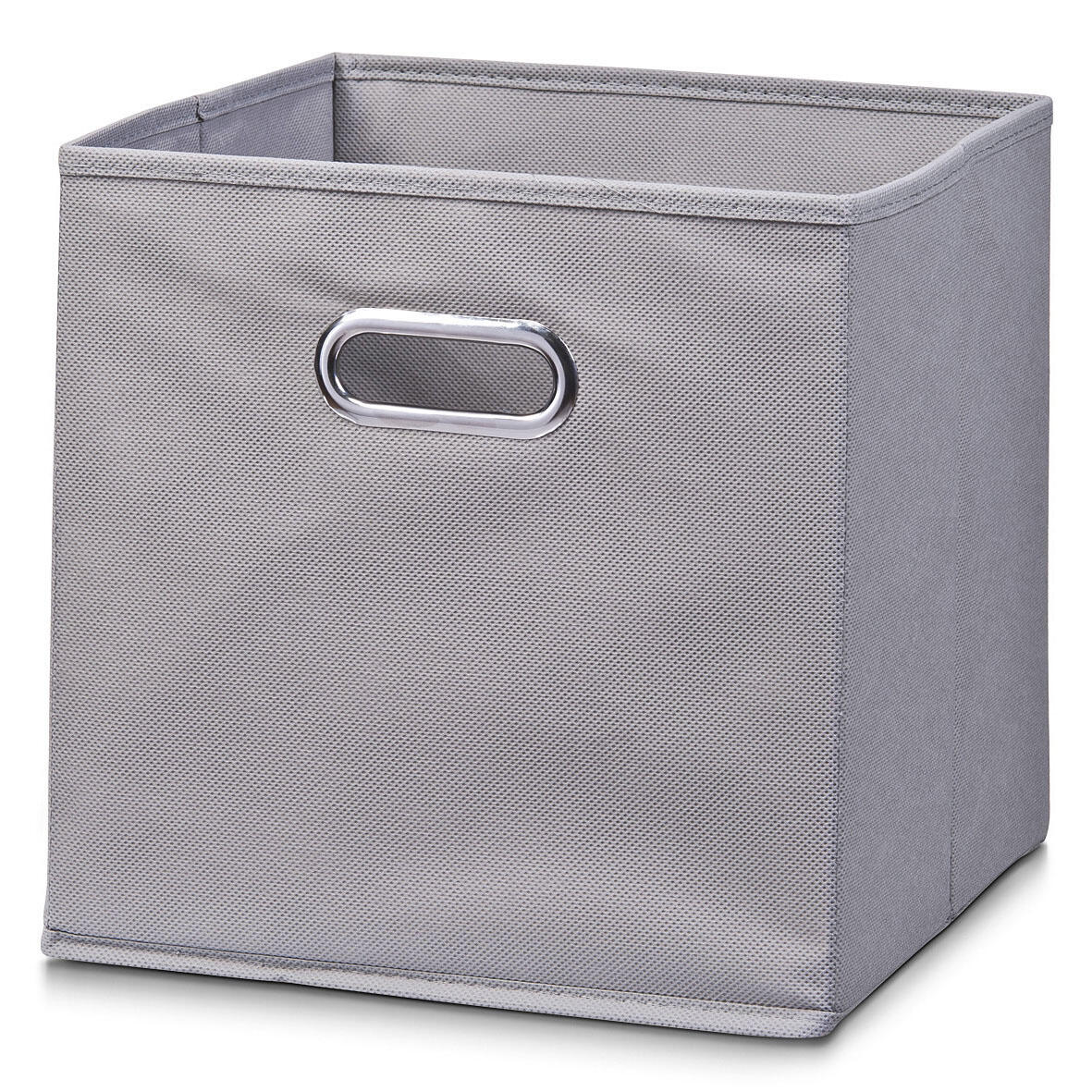 Zeller Aufbewahrungsbox 30,0 l - 32,0 x 32,0 x 32,0 cm grau