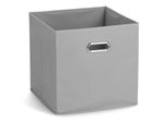 Zeller Aufbewahrungsbox 30,0 l - 32,0 x 32,0 x 32,0 cm grau