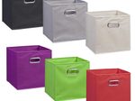 Zeller Aufbewahrungsbox 30,0 l - 32,0 x 32,0 x 32,0 cm grau