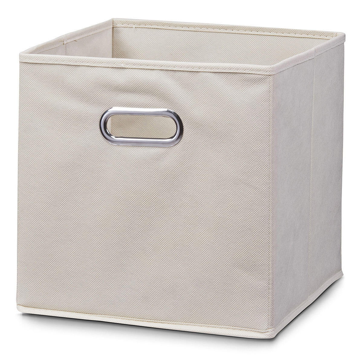 Zeller Aufbewahrungsbox 30,0 l - 32,0 x 32,0 x 32,0 cm beige