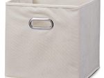 Zeller Aufbewahrungsbox 30,0 l - 32,0 x 32,0 x 32,0 cm beige