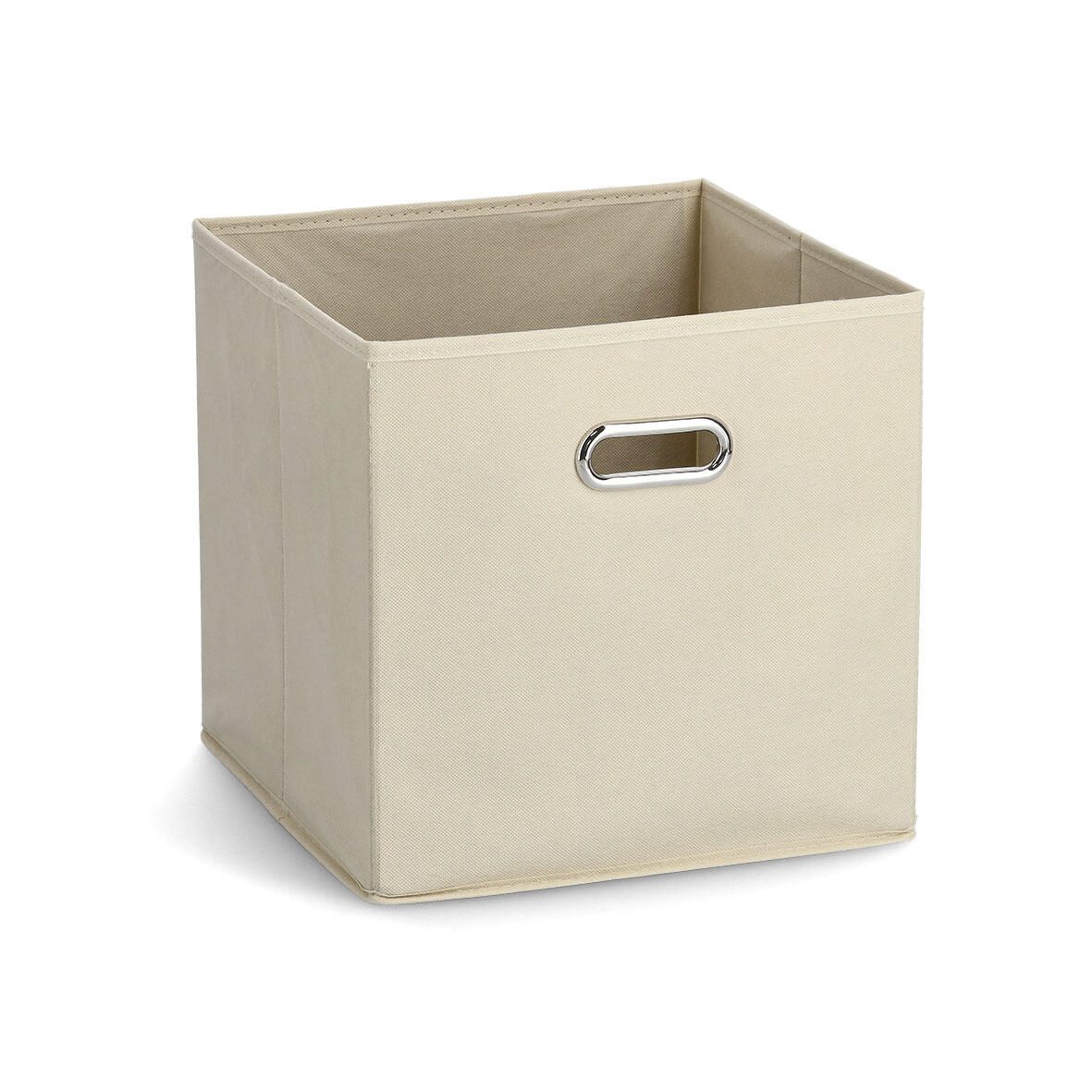 Zeller Aufbewahrungsbox 30,0 l - 32,0 x 32,0 x 32,0 cm beige
