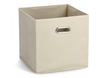Zeller Aufbewahrungsbox 30,0 l - 32,0 x 32,0 x 32,0 cm beige