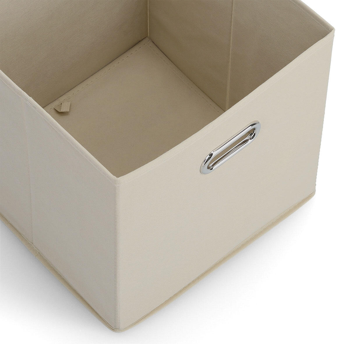 Zeller Aufbewahrungsbox 30,0 l - 32,0 x 32,0 x 32,0 cm beige