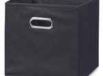 Zeller Aufbewahrungsbox 30,0 l - 32,0 x 32,0 x 32,0 cm schwarz
