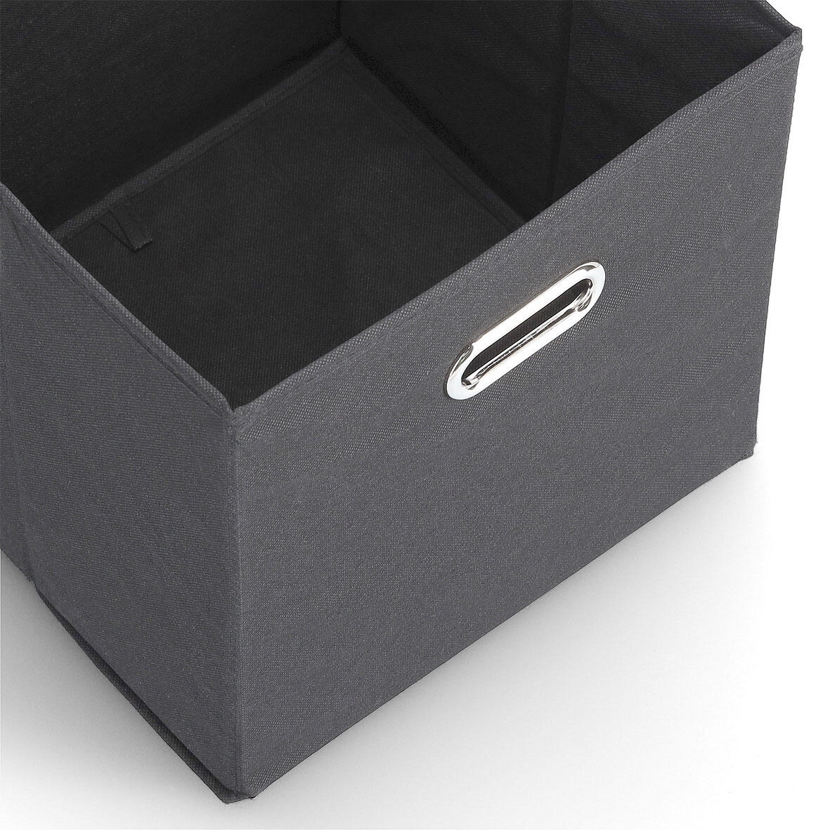 Zeller Aufbewahrungsbox 30,0 l - 32,0 x 32,0 x 32,0 cm schwarz