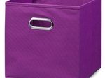 Zeller Aufbewahrungsbox 30,0 l - 32,0 x 32,0 x 32,0 cm lila