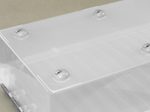 sunware® Aufbewahrungsbox 60,0 l - 50,0 x 80,0 x 20,0 cm transparent, metall