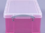 Really Useful Box Aufbewahrungsbox 9,0 l - 39,5 x 25,5 x 15,5 cm transparent, pink