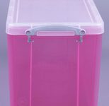 Really Useful Box Aufbewahrungsbox 19,0 l - 39,5 x 25,5 x 29,0 cm transparent, pink