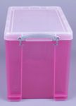 Really Useful Box Aufbewahrungsbox 19,0 l - 39,5 x 25,5 x 29,0 cm transparent, pink