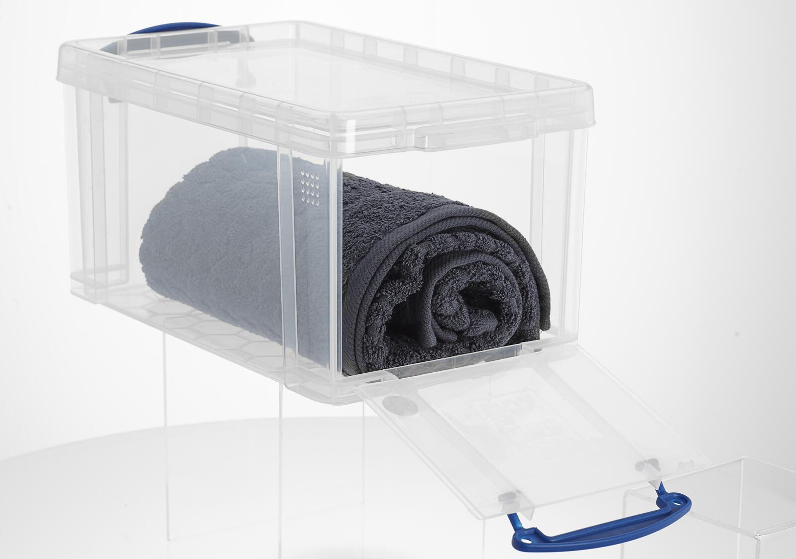 Really Useful Box Aufbewahrungsbox 8,0 l - 34,0 x 20,0 x 17,5 cm transparent