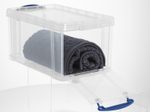 Really Useful Box Aufbewahrungsbox 8,0 l - 34,0 x 20,0 x 17,5 cm transparent