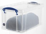 Really Useful Box Aufbewahrungsbox 8,0 l - 34,0 x 20,0 x 17,5 cm transparent