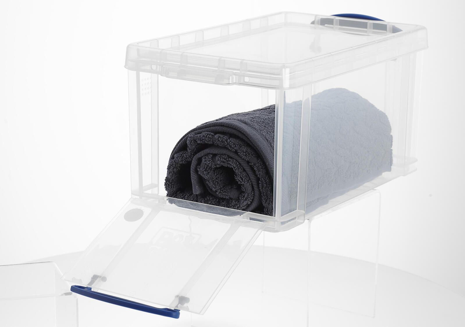 Really Useful Box Aufbewahrungsbox 8,0 l - 34,0 x 20,0 x 17,5 cm transparent