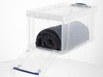 Really Useful Box Aufbewahrungsbox 8,0 l - 34,0 x 20,0 x 17,5 cm transparent