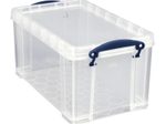 Really Useful Box Aufbewahrungsbox 8,0 l - 34,0 x 20,0 x 17,5 cm transparent