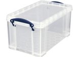 Really Useful Box Aufbewahrungsbox 8,0 l - 34,0 x 20,0 x 17,5 cm transparent