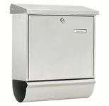 BURG WÄCHTER Briefkasten Comfort - Set 32680 silber