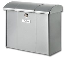 BURG WÄCHTER Briefkasten Olymp 916 910 silber